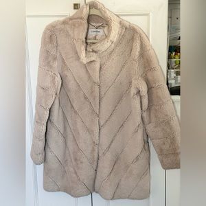 Light Taupe Women’s Winter Dressy Coat